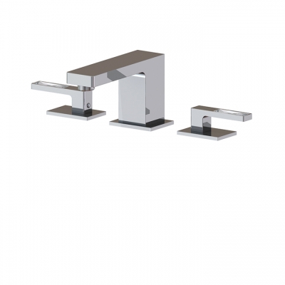 Widespread lavatory faucet WITH CRYSTAL